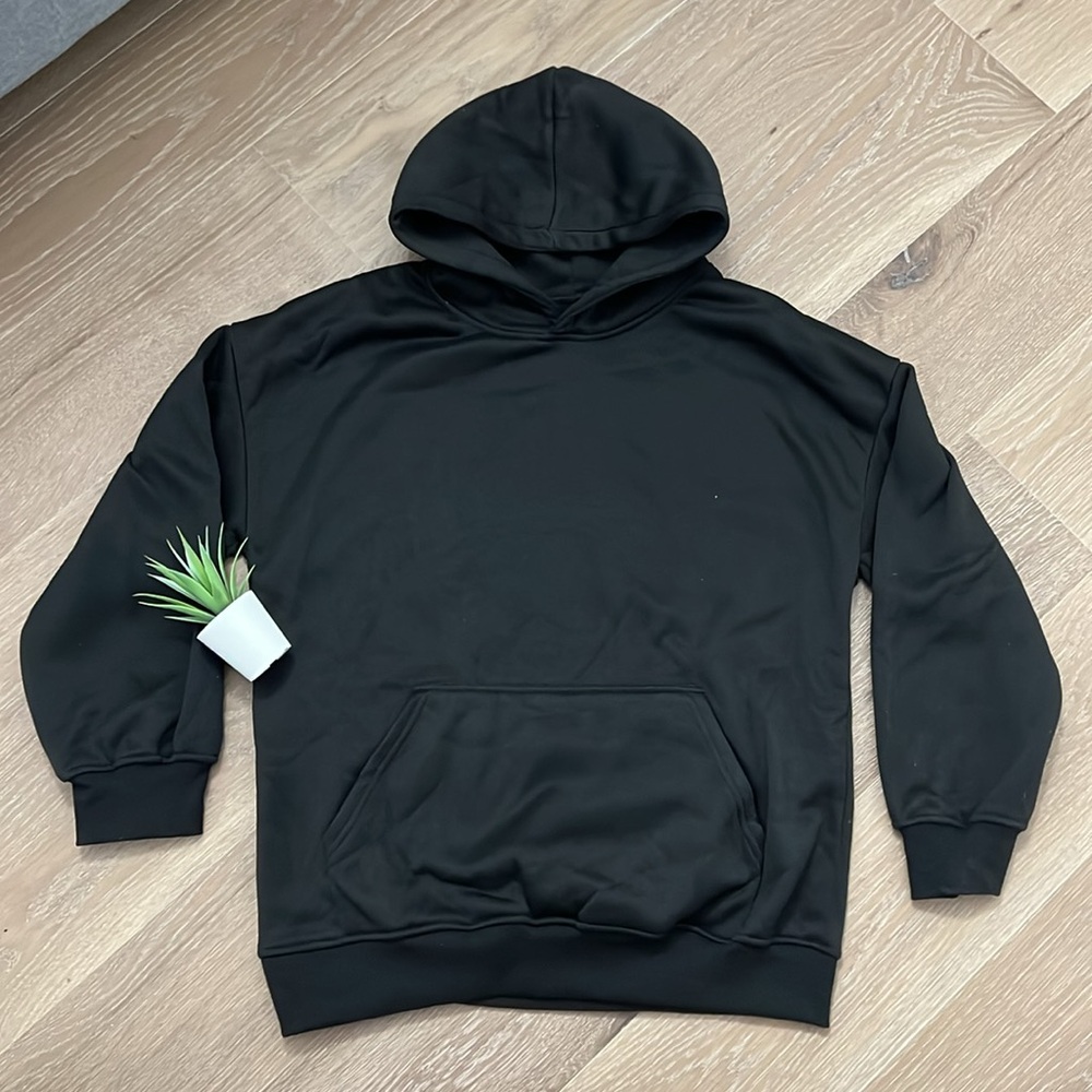 Black Basic Hoodie